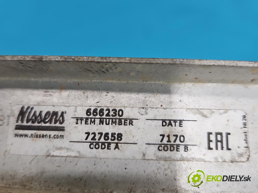 Kia Carnival II 2005-2014 2.9 crdi 185 hp manual 136 kW 2902 cm3 5- Chladič vody  (Vodní chladič)