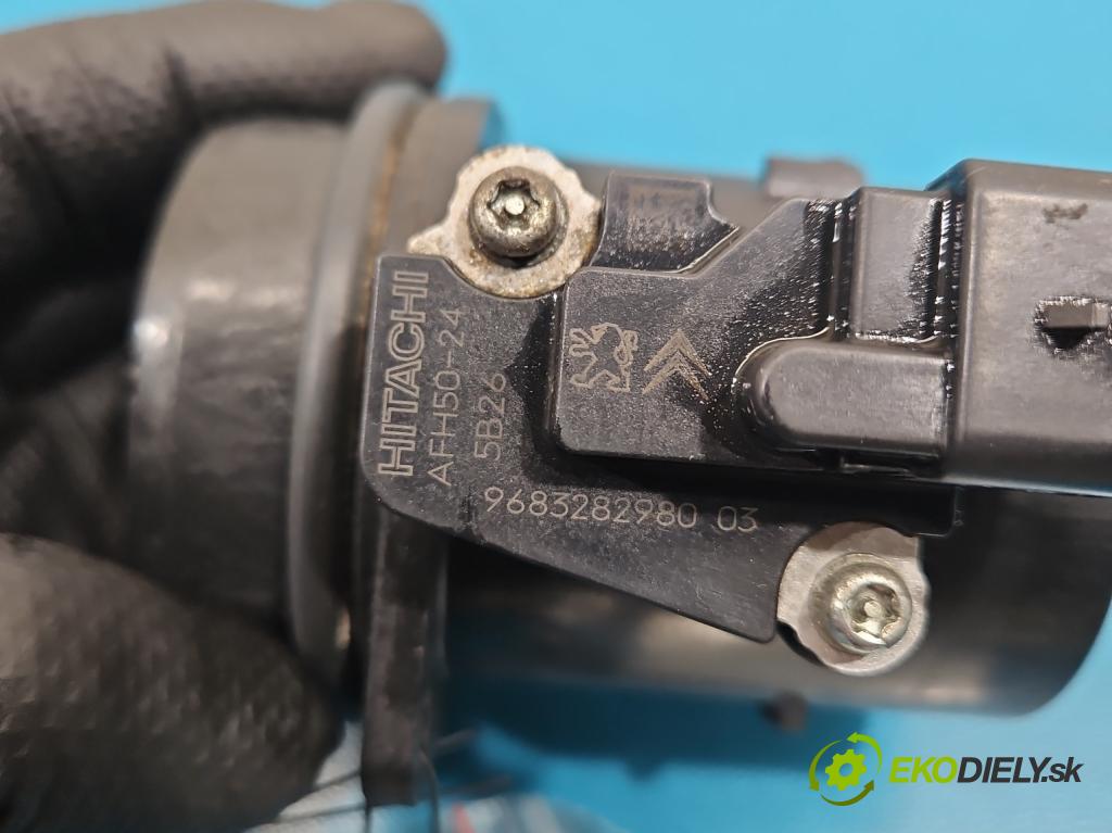 Citroen C4 Cactus 2014-2020 1.6 hdi 92 HP automatic 68 kW 1560 cm3 5- průtokoměr: AFH50-24 (Váha vzduchu)