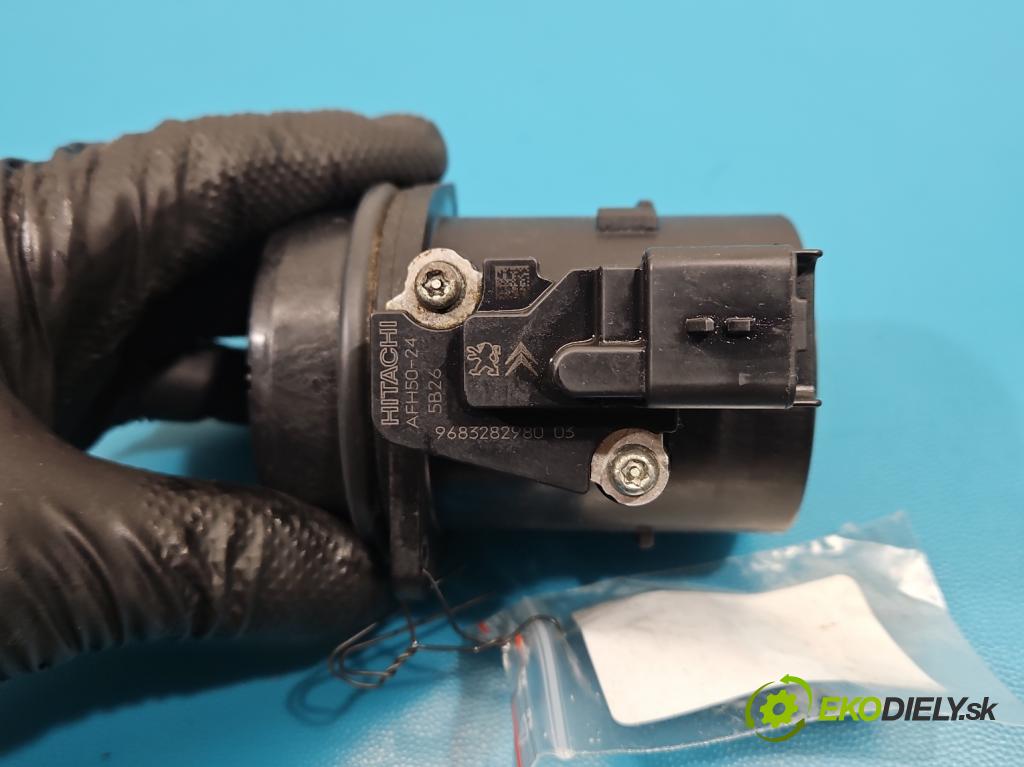 Citroen C4 Cactus 2014-2020 1.6 hdi 92 HP automatic 68 kW 1560 cm3 5- průtokoměr: AFH50-24 (Váha vzduchu)