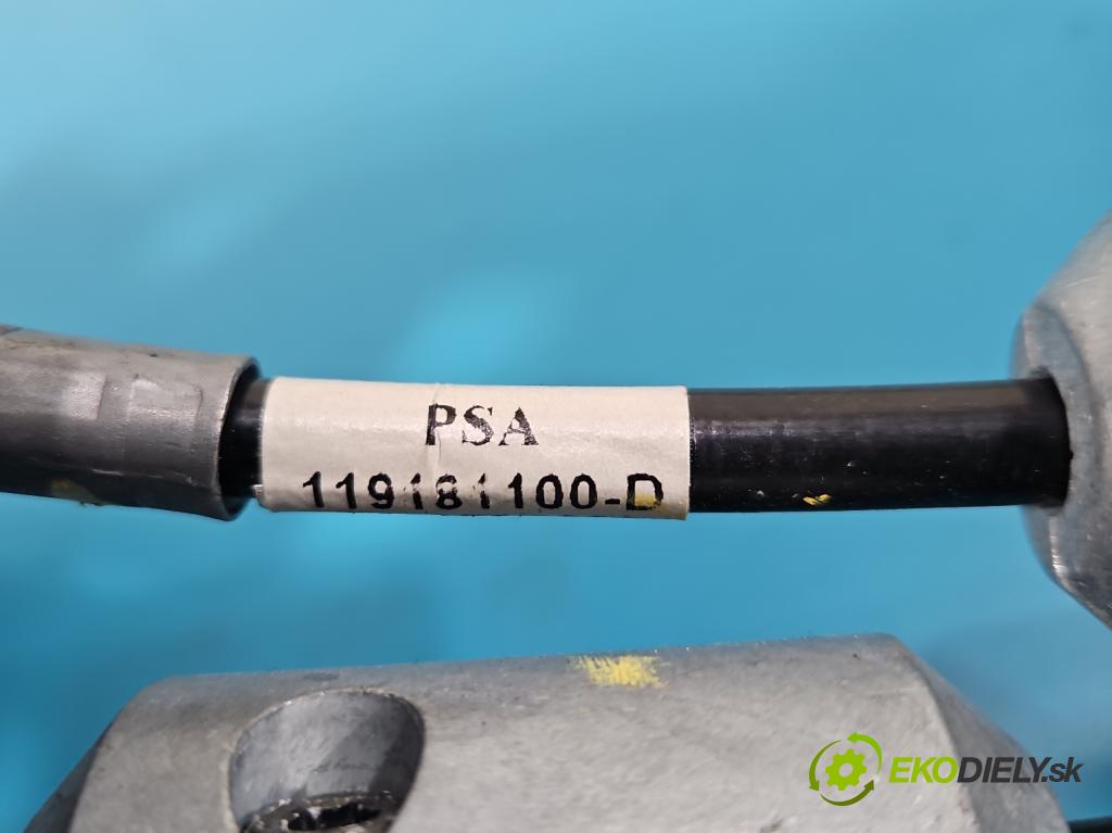 Peugeot 5008 I 2009-2017 1.6 hdi 111KM manual 82 kW 1560 cm3 5- Páka: Změny: stupeň,rýchlosť 9686375677 (Rýchlostná páka (kulisa))