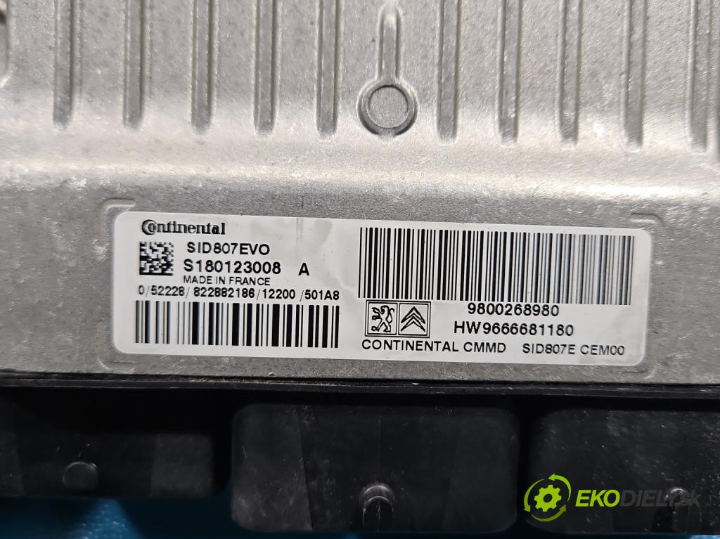Peugeot 5008 I 2009-2017 1.6 hdi 111KM manual 82 kW 1560 cm3 5- riadiaca jednotka motora 9800268980