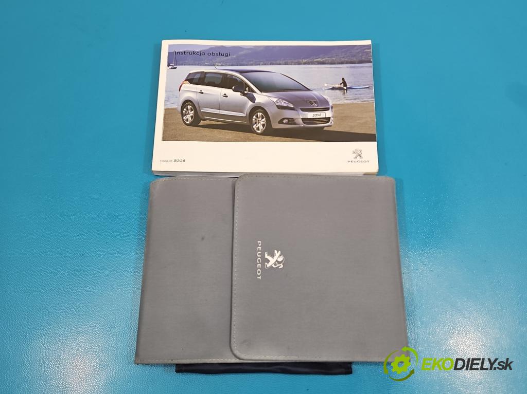Peugeot 5008 I 2009-2017 1.6 hdi 111KM manual 82 kW 1560 cm3 5- Pokyn: