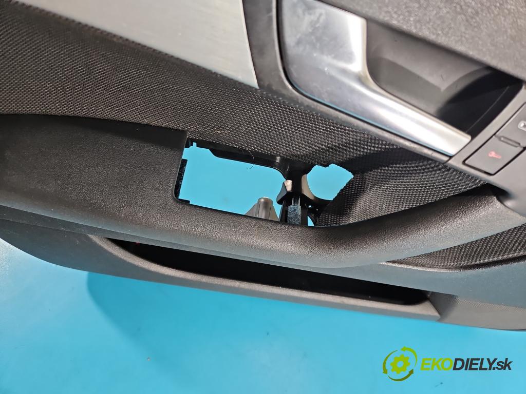 Audi A3 8P 2003-2012 2.0 tdi 140 HP manual 103 kW 1999 cm3 5- Čalounictví: dvere predné ľavé