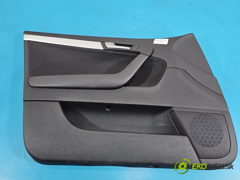 Audi A3 8P 2003-2012 2.0 tdi 140 HP manual 103 kW 1999 cm3 5- Čalounictví: dvere predné ľavé 