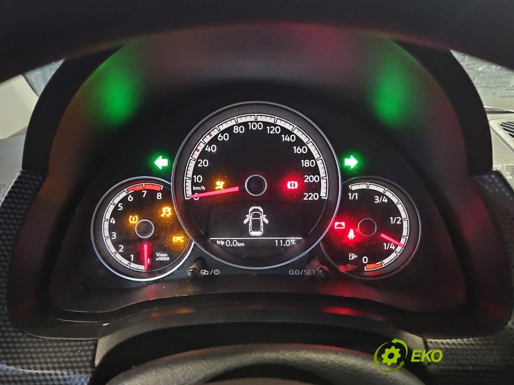 Vw Up 1.0 MPI 60 HP manual 44 kW 999 cm3 3- prístrojovka/ budíky 1S0920870G (Prístrojová doska)