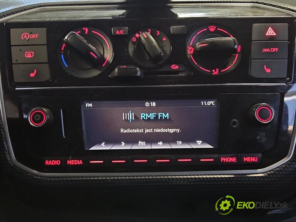 Vw Up 1.0 MPI 60 HP manual 44 kW 999 cm3 3- Radio originál 1S0035871