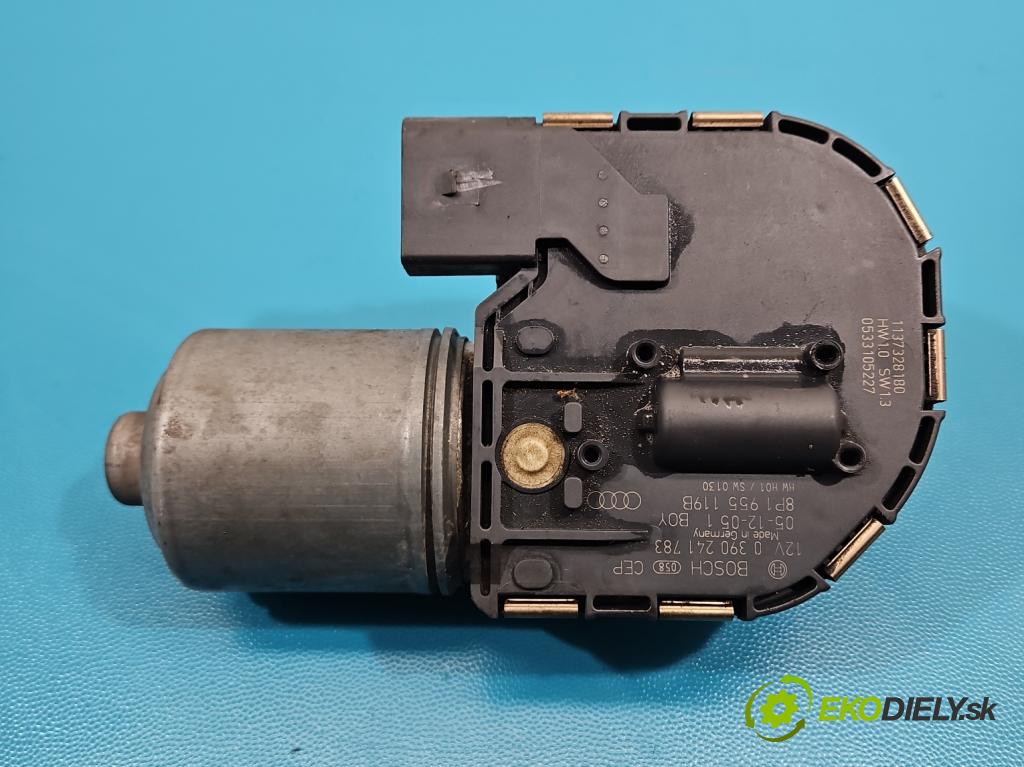 Audi A3 8P 2003-2012 2.0 tdi 140 HP manual 103 kW 1999 cm3 5- motor stieračov predné 8P1955119B