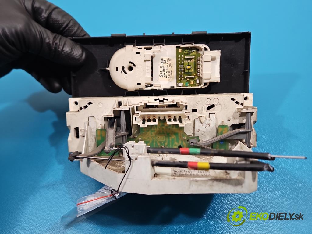 Vw Transporter T4 1990-2003 2.5 tdi 88 hp manual 65 kW 2461 cm3 5- palubní deska panel topení 7D1819045L