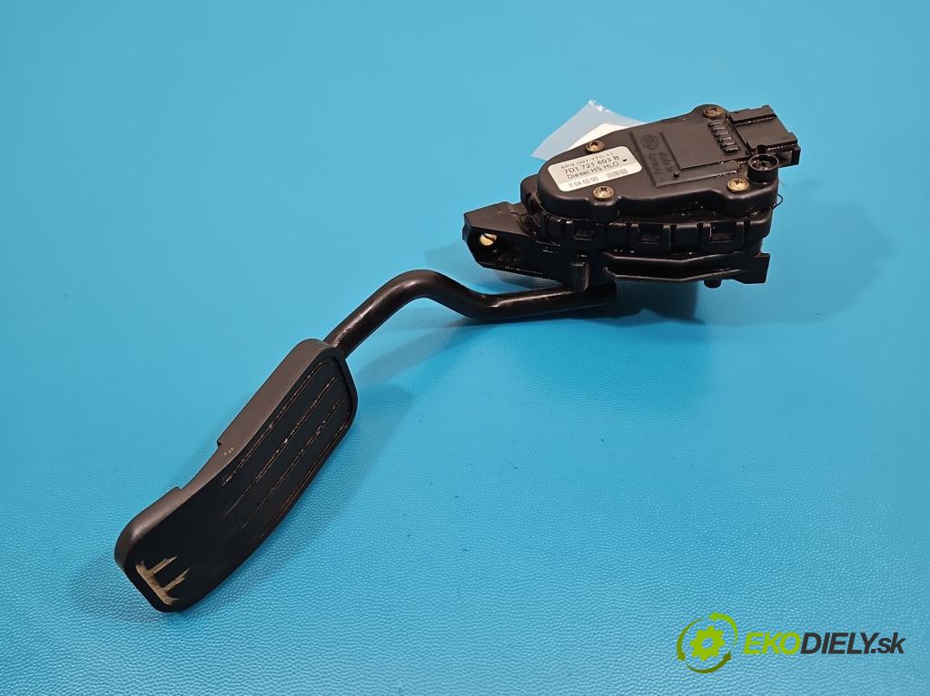 Vw Transporter T4 1990-2003 2.5 tdi 88 HP manual 65 kW 2461 cm3 5- pedal plyn potenciometr: 7D1721603B