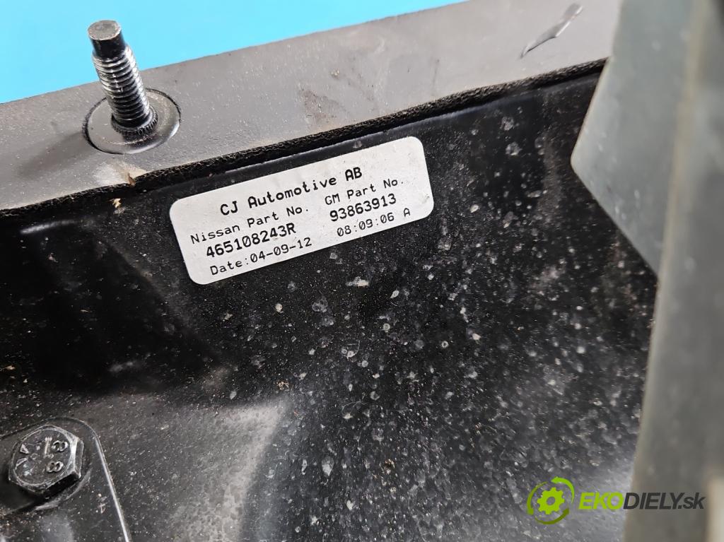 Renault Trafic II 2001-2014 2.0 dci 114 HP manual 84 kW 1995 cm3 5- pedále ostatné 465108243R