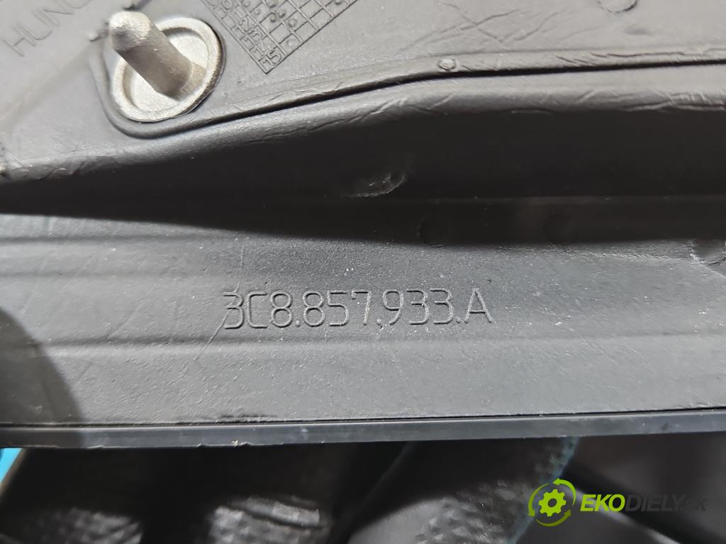 Vw Passat CC 2008-2016 2.0 tdi 170 HP manual 125 kW 1968 cm3 4- zrkadlo ľavé 3C8857933A (Kľučka dverí ostatné)