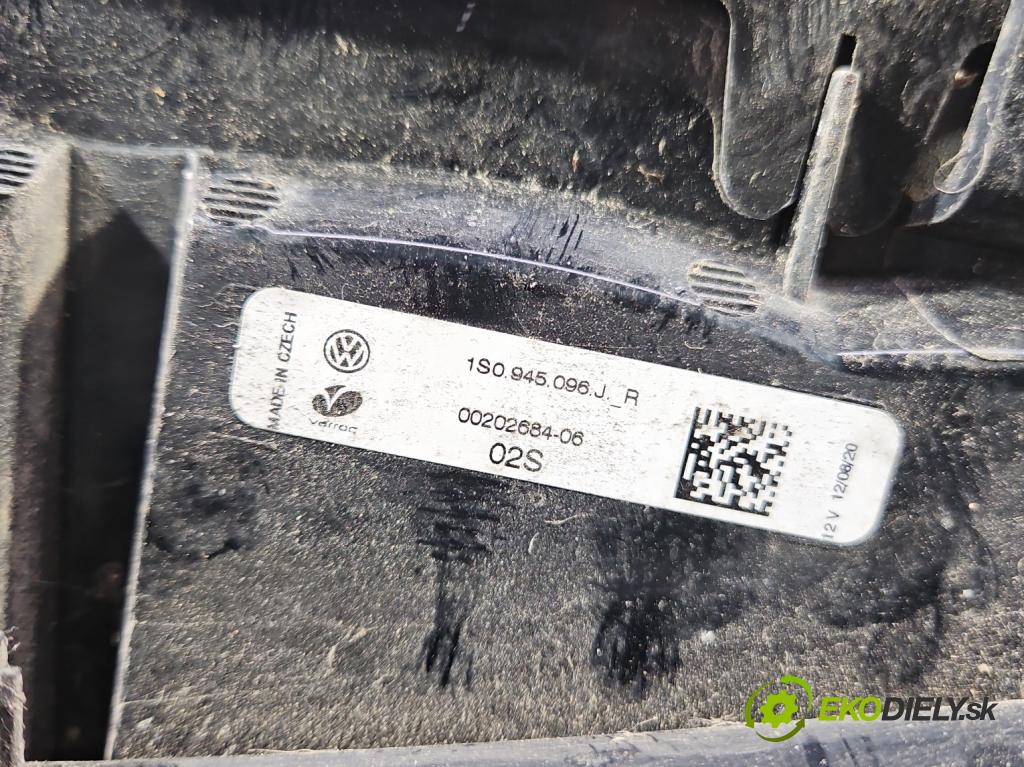 Vw Up 1.0 MPI 60 HP manual 44 kW 999 cm3 3- svetlo / reflektor zadné pravé 1S0945096J (Kľučka dverí ostatné)