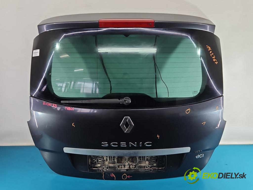Renault Scenic III 2009-2016 1.9 dci 131 hp manual 96 kW 1870 cm3 5- zadní kufrové dveře  (Zadní kapota (kufr))