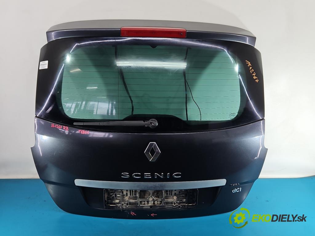 Renault Scenic III 2009-2016 1.9 dci 131 hp manual 96 kW 1870 cm3 5- zadní kufrové dveře  (Zadní kapota (kufr))