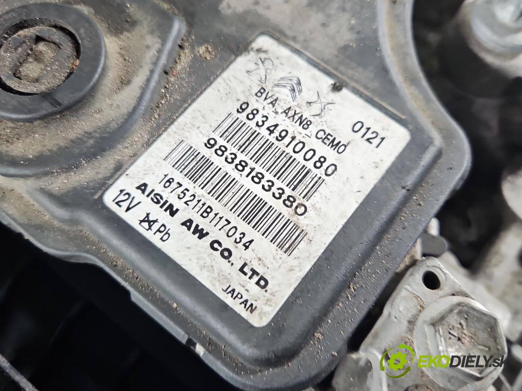 Peugeot 2008 II 2019- 1.2 12V 131 hp automatic 96 kW 1199 cm3 5- převodovka stupňová automat 20GTBA