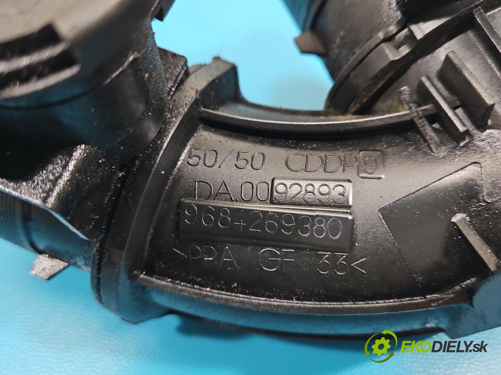 Peugeot 407 2.0 hdi 136 HP manual 100 kW 1997 cm3 4- klapka 9684269380 (Škrtiaca klapka)