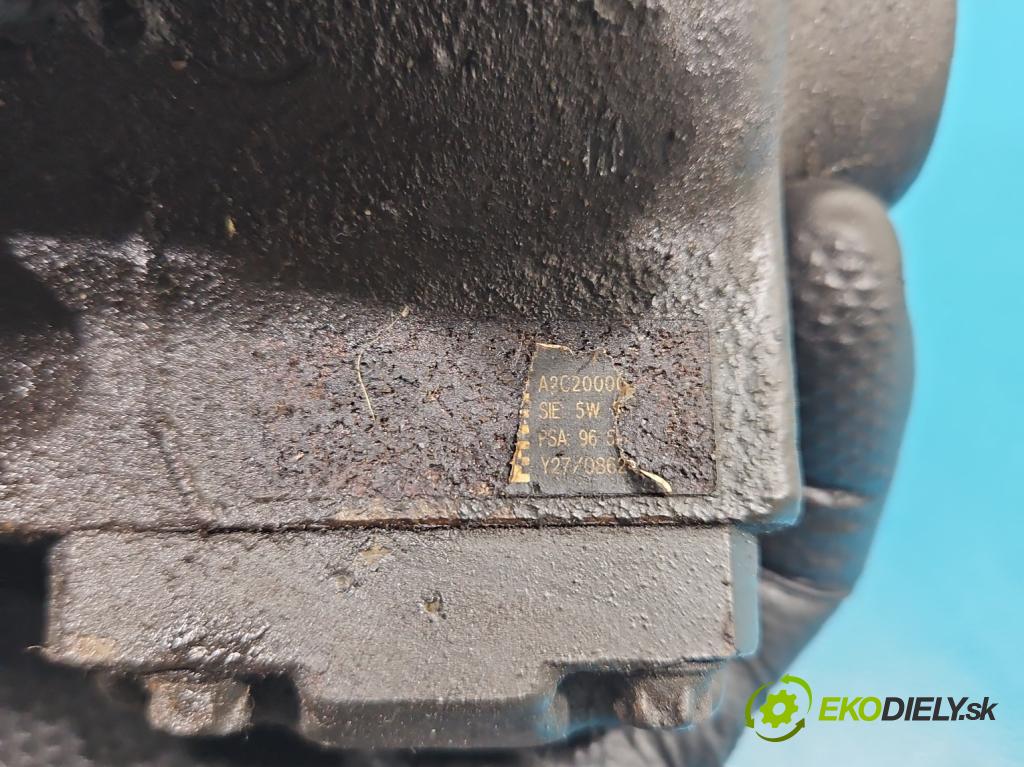 Peugeot 407 2.0 hdi 136 HP manual 100 kW 1997 cm3 4- čerpadlo vstrekovacia 9654091880 (Vstrekovacie čerpadlo)