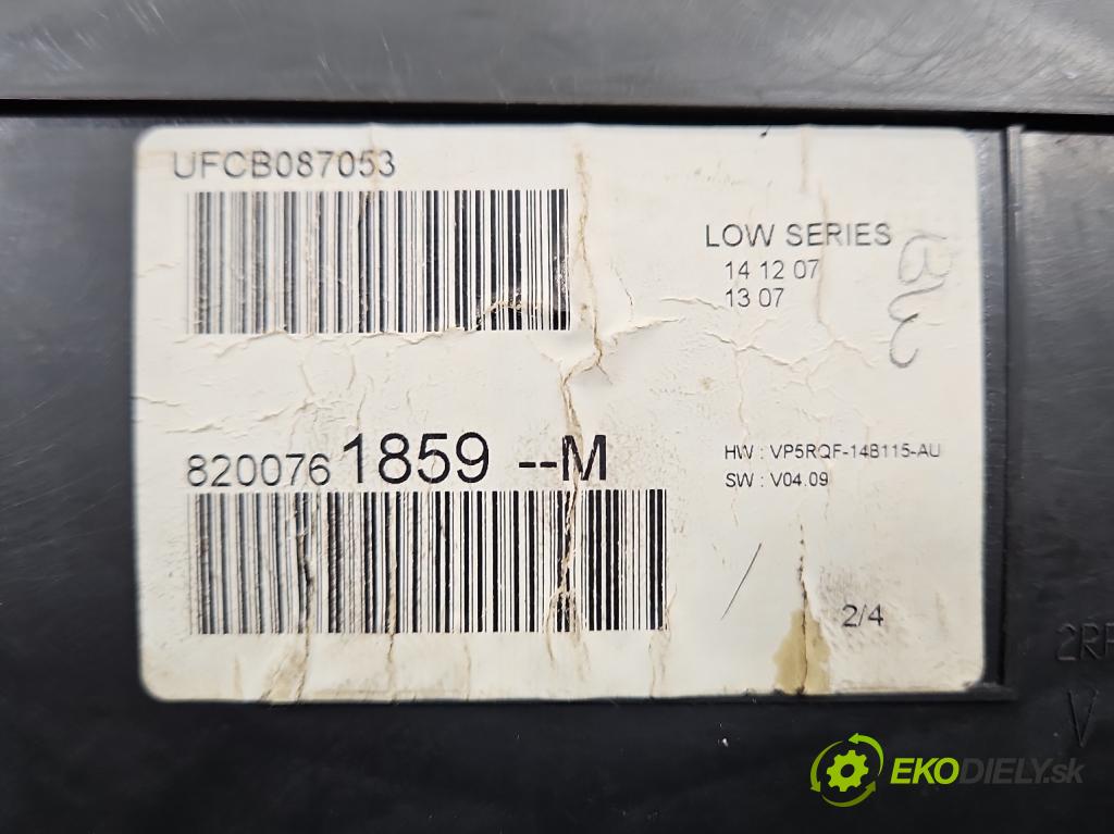 Renault Clio III 2005-2012 1.5 dci 68 hp manual 50 kW 1461 cm3 3- Přístrojová deska 8200761859-M (Přístrojová deska)