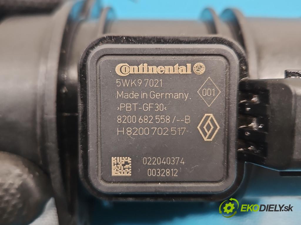 Renault Scenic III 2009-2016 1.9 dci 131 HP manual 96 kW 1870 cm3 5- průtokoměr: 5WK97021 (Váha vzduchu)