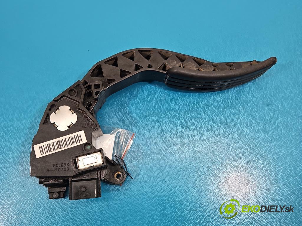 Renault Scenic III 2009-2016 1.9 dci 131 HP manual 96 kW 1870 cm3 5- pedal plyn potenciometr: 180020024R