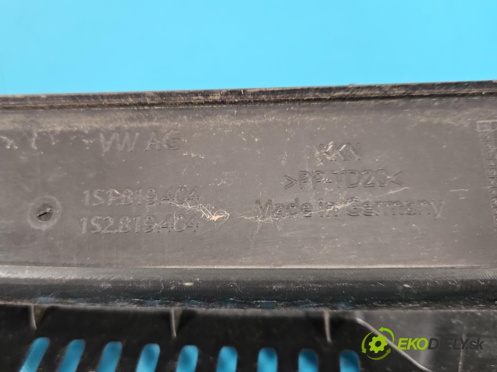 Vw Up! 1.0 MPI 60 hp manual 44 kW 999 cm3 3- torpédo 1S1819404 (Plast pod čelním sklem)