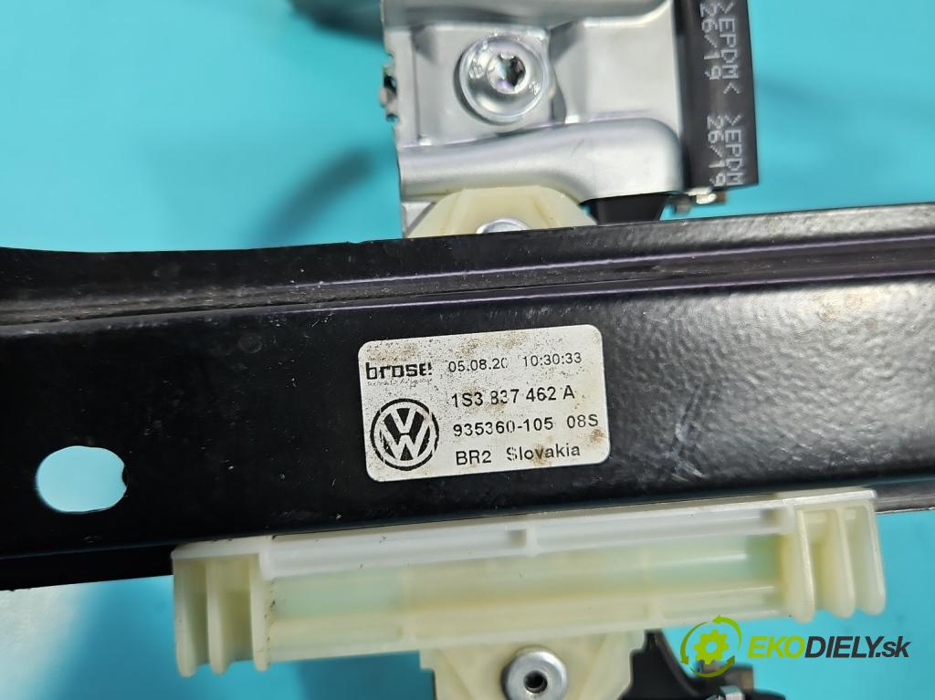 Vw Up 1.0 MPI 60 HP manual 44 kW 999 cm3 3- mechanizmus okna predné pravý 1S0959801