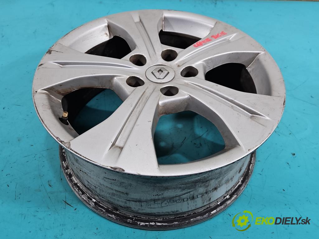 Renault Scenic III 2009-2016 1.9 dci 131 HP manual 96 kW 1870 cm3 5- Disk hliník 17" komplet