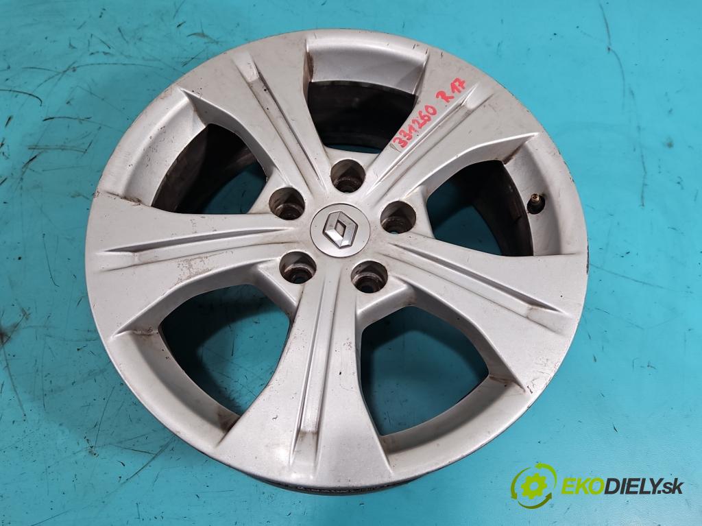 Renault Scenic III 2009-2016 1.9 dci 131 HP manual 96 kW 1870 cm3 5- Disk hliník 17" komplet