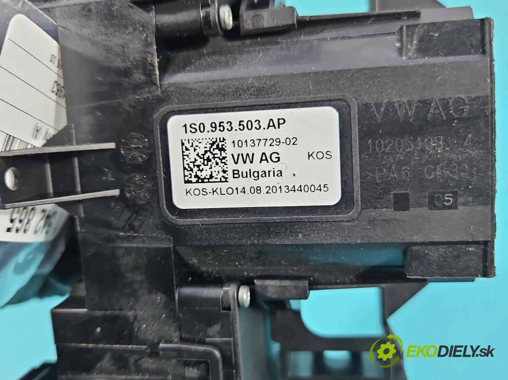 Vw Up! 1.0 MPI 60 HP manual 44 kW 999 cm3 3- prepínač komplex: 1S0953503AP (Prepínacie páčky pod volantom)