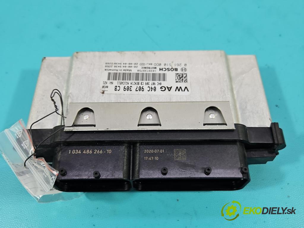 Vw Up 1.0 MPI 60 HP manual 44 kW 999 cm3 3- riadiaca jednotka motora 04C907309CB