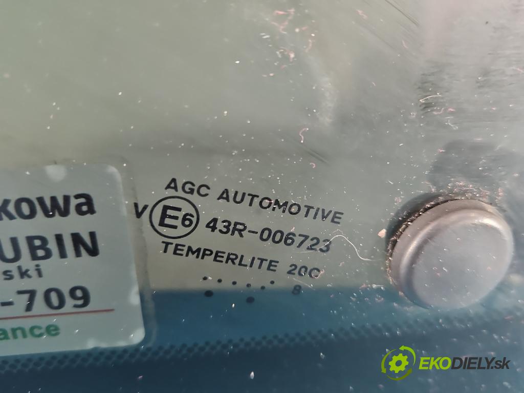 Toyota Aygo II 2014-2022 1.0 vvti 72 HP manual 53 kW 998 cm3 5- sklo dvere zadné ľavé