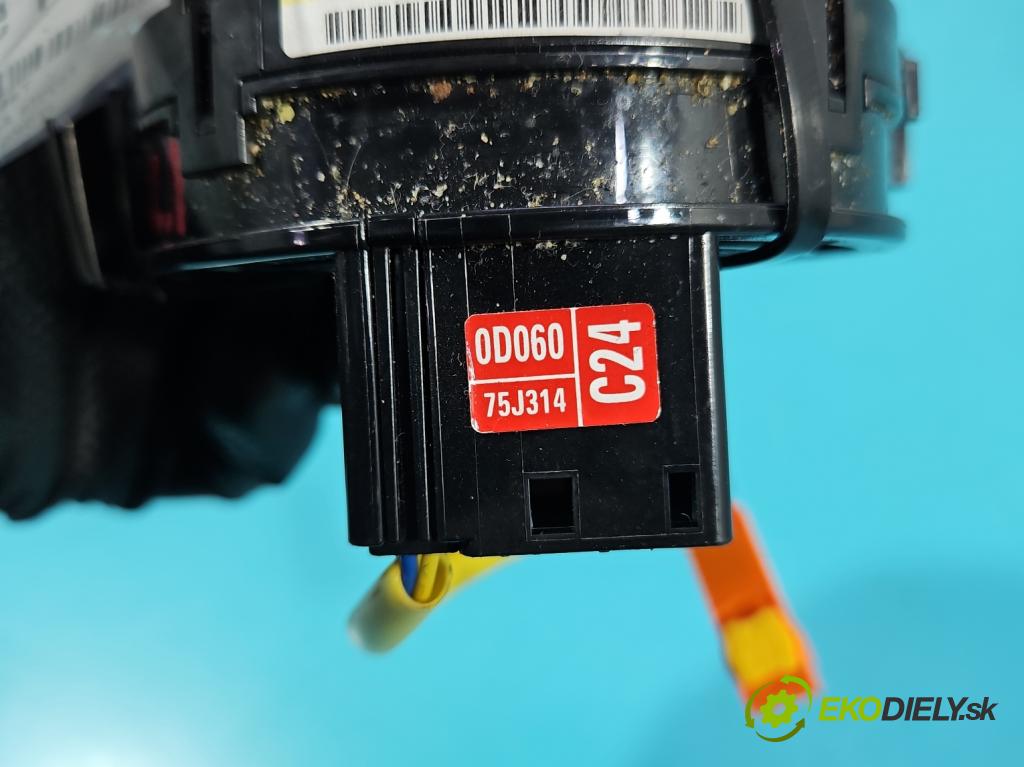 Toyota Aygo II 2014-2022 1.0 vvti 72 HP manual 53 kW 998 cm3 5- Páska: airbag 0D060-75J314 (Airbag)