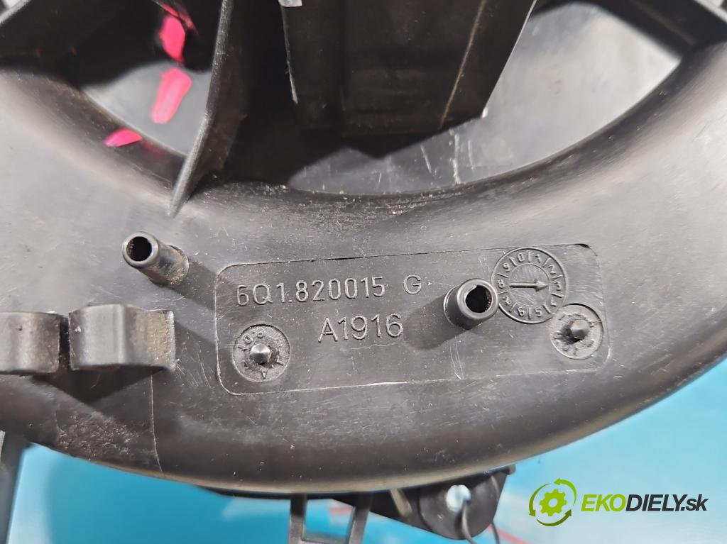 Seat Ibiza III 6L 2002-2008 1.4 16V 75 HP manual 55 kW 1390 cm3 5- ventilátor vzduchu 6Q1820015G
