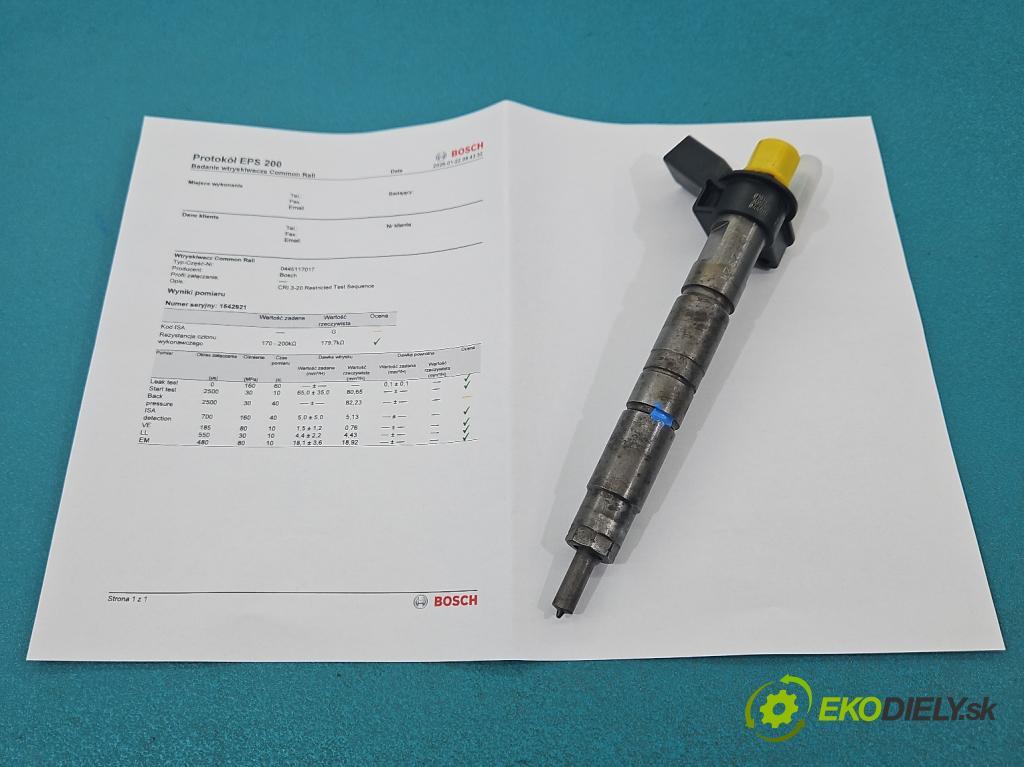 Bmw X6 E71 2007–2014 3.0d 306KM automatic 225 kW 2993 cm3 5- vstrek 0445117017 (Vstrekovač paliva)