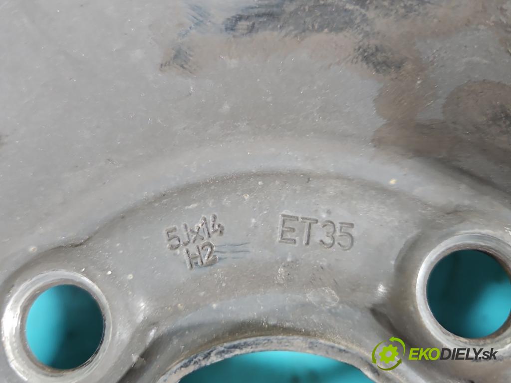 Vw Up 1.0 MPI 60 hp manual 44 kW 999 cm3 3- Felga ocelový 14"