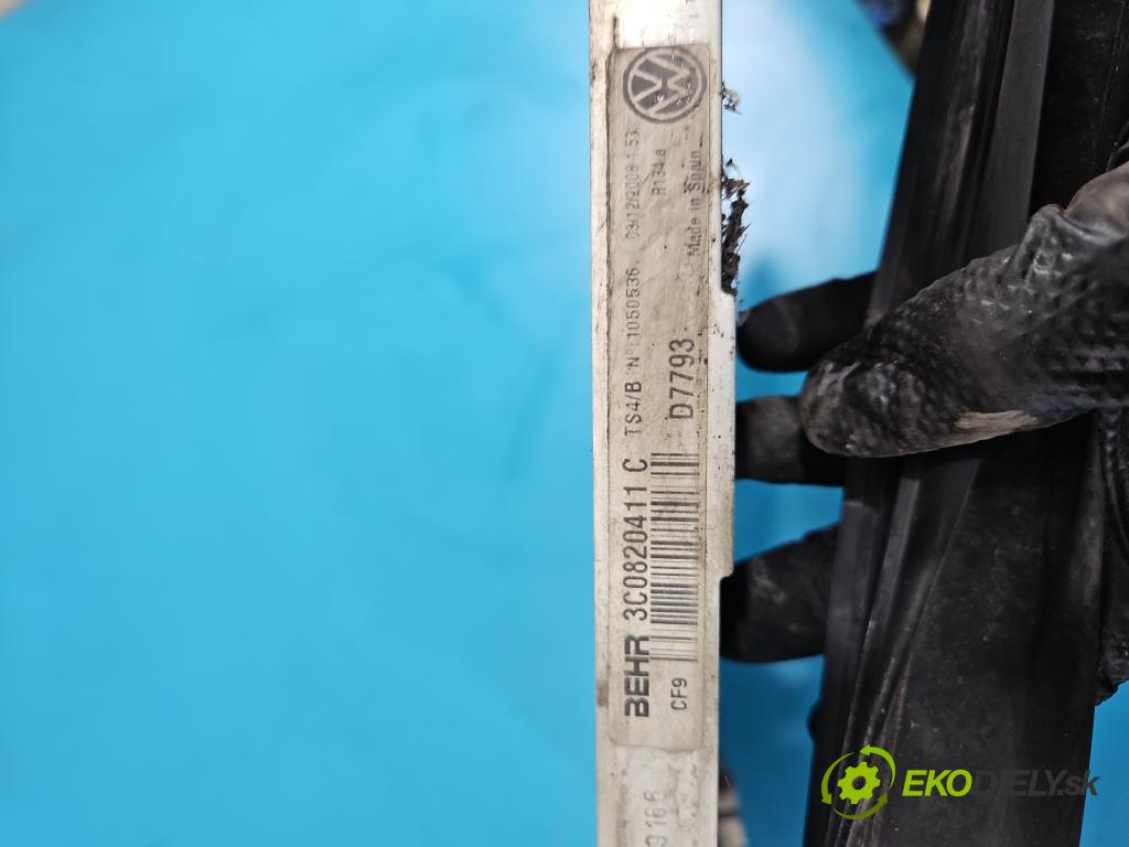 Vw Passat CC 2008-2016 2.0 tdi 170 hp manual 125 kW 1968 cm3 4- Chladič klíma 3C0820411C (Chladič klimatizace)