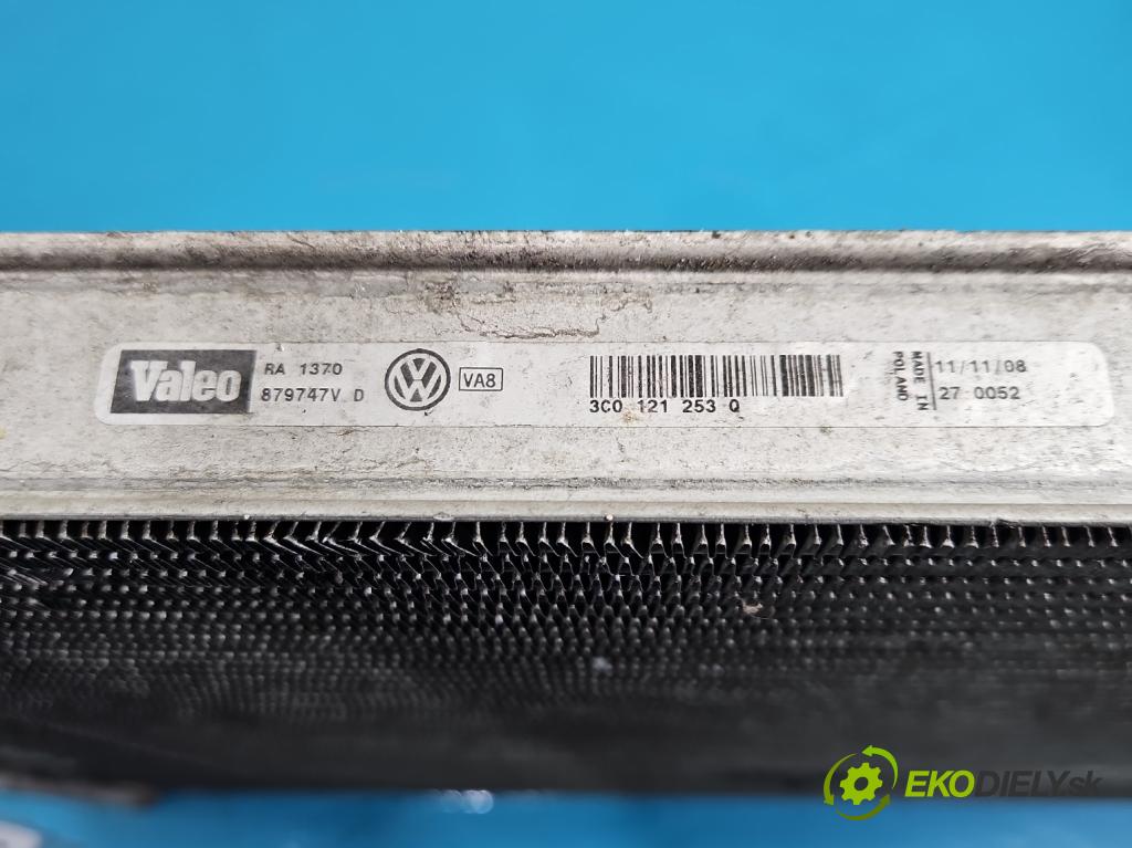 Vw Passat CC 2008-2016 2.0 tdi 170 hp manual 125 kW 1968 cm3 4- Chladič vody 3C0121253Q (Vodní chladič)
