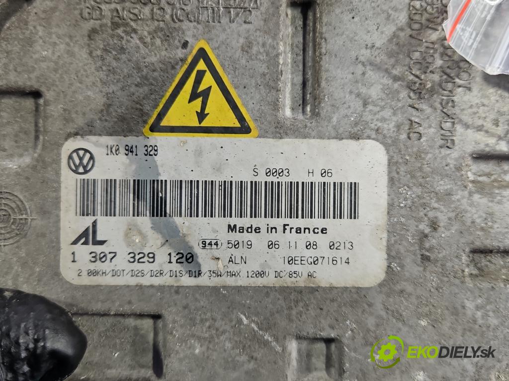 Vw Passat CC 2008-2016 2.0 tdi 170 HP manual 125 kW 1968 cm3 4- střídač: xenon 1307329120 (Riadiaca jednotka xenónu)