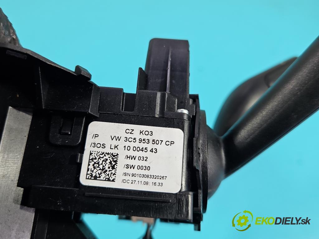 Vw Passat CC 2008-2016 2.0 tdi 170 HP manual 125 kW 1968 cm3 4- prepínač komplex: 3C5953513AF (Prepínacie páčky pod volantom)