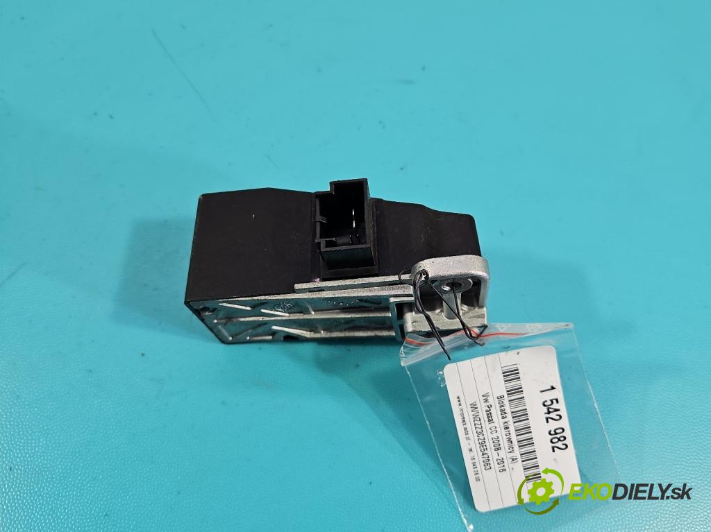 Vw Passat CC 2008-2016 2.0 tdi 170 HP manual 125 kW 1968 cm3 4- Blokáda: řízení: 3C0905861G (Riadenie ostatné)