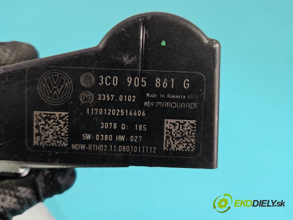 Vw Passat CC 2008-2016 2.0 tdi 170 HP manual 125 kW 1968 cm3 4- Blokáda: řízení: 3C0905861G (Riadenie ostatné)