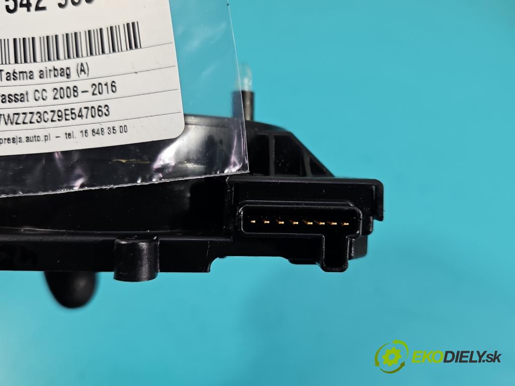 Vw Passat CC 2008-2016 2.0 tdi 170 HP manual 125 kW 1968 cm3 4- Páska: airbag 3C0959653B (Airbag)