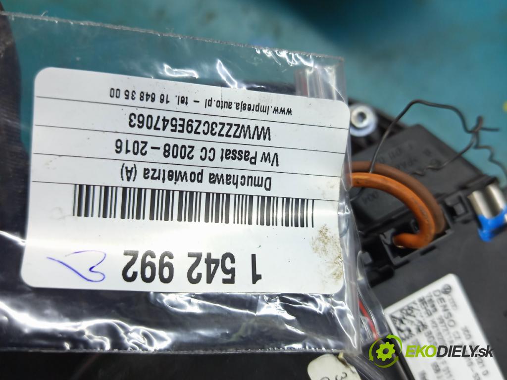 Vw Passat CC 2008-2016 2.0 tdi 170 HP manual 125 kW 1968 cm3 4- ventilátor vzduchu 3C1820015L