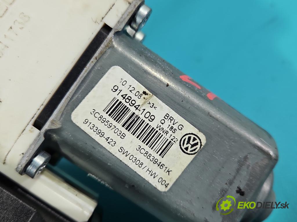 Vw Passat CC 2008-2016 2.0 tdi 170 HP manual 125 kW 1968 cm3 4- mechanizmus okna zadné ľavý 914894-109