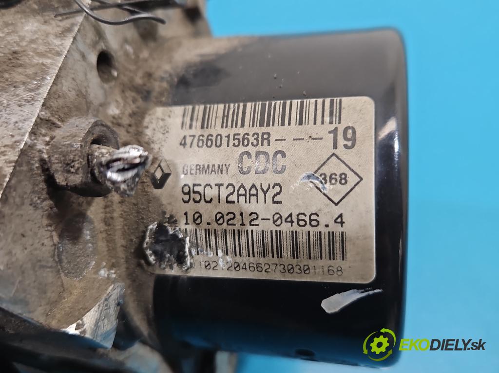 Renault Scenic III 2009-2016 1.9 dci 131 HP manual 96 kW 1870 cm3 5- čerpadlo abs 476601563R (Pumpa ABS)