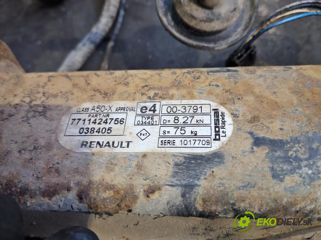 Renault Scenic III 2009-2016 1.9 dci 131 hp manual 96 kW 1870 cm3 5- oko tažné  (Tažné zařízení)