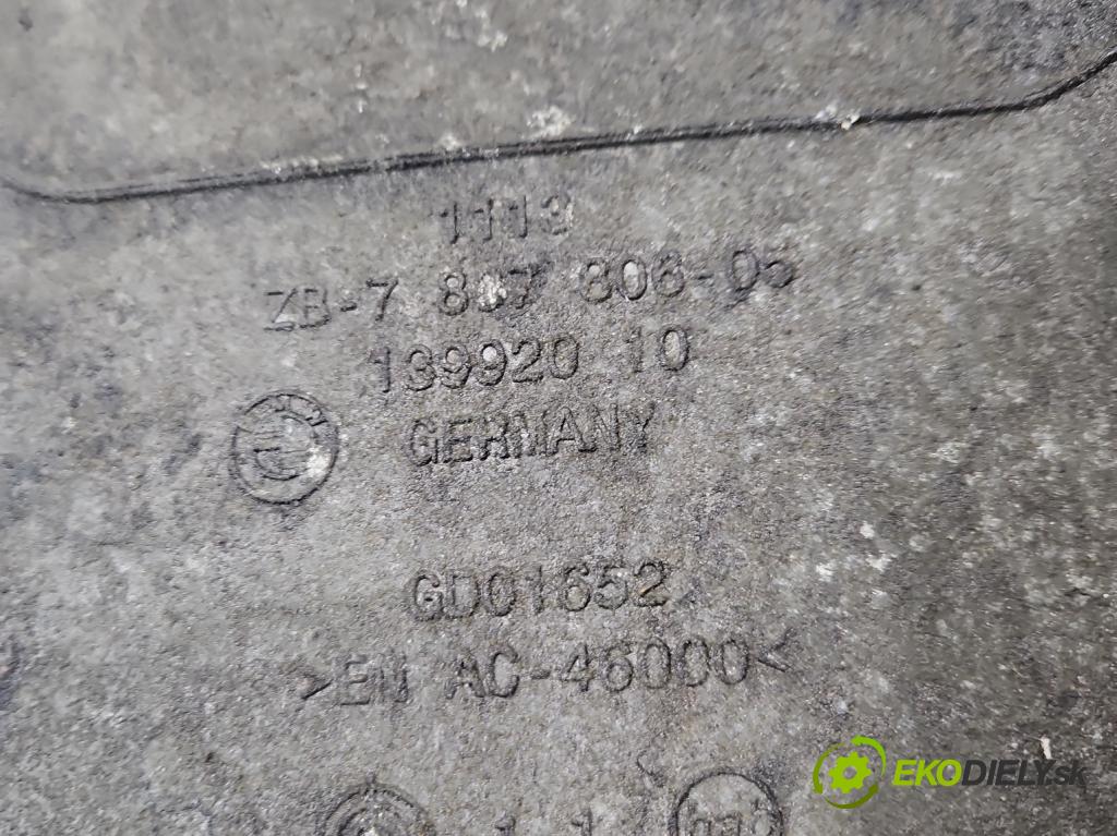 Bmw X6 E71 2007–2014 3.0d 306KM automatic 225 kW 2993 cm3 5- vana olejová 7807806 (Olejová vana)