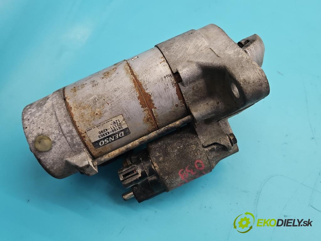 Kia Carnival II 2005-2014 2.9 crdi 185 HP manual 136 kW 2902 cm3 5- štartér 36100-4X902 (Štartér)