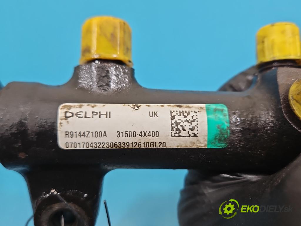 Kia Carnival II 2005-2014 2.9 crdi 185 HP manual 136 kW 2902 cm3 5- lišta vstrekovacia R9144Z100A (Vstrekovacia lišta)
