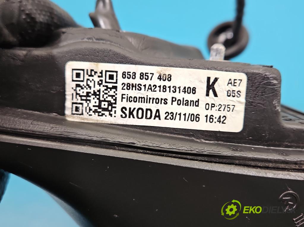 Skoda Kamiq 1.0 TSI 110 HP automatic 81 kW 999 cm3 5- zrkadlo pravé 658857408 (Kľučka dverí ostatné)